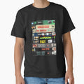 Cronenberg VHS collection Scanners Halloween Horror - Adult & Kids T-Shirts, Sweatshirts & Hoodies apparel design preview 1