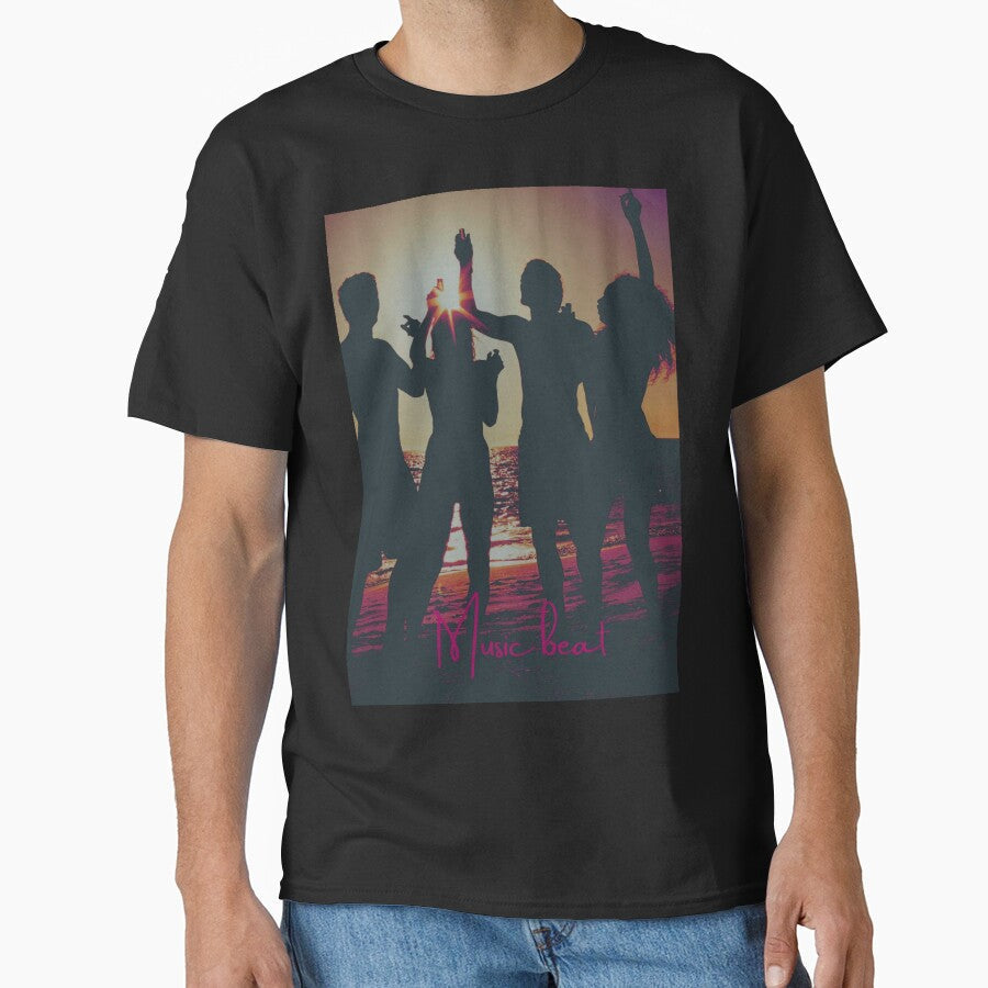 Music Beat by Rejcharms - Adult & Kids T-Shirts, Sweatshirts & Hoodies apparel design preview 1