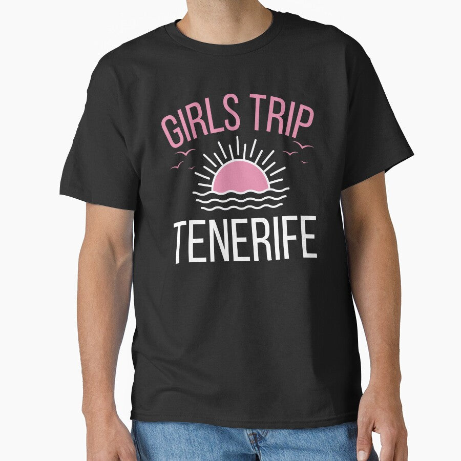 Girls trip Tenerife by BritishDelights - Adult & Kids T-Shirts, Sweatshirts & Hoodies apparel design preview 1