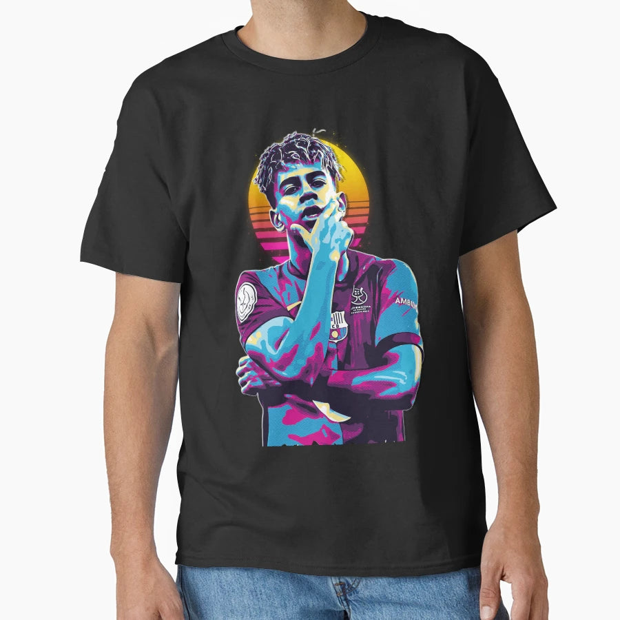 Lamine Yamal Goal Celebration T-Shirt - Casual Everyday Wear for Adults - T-Shirt, Sweatshirt, Hoodie