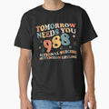 Retro Tomorrow Needs You 988 Suicide Prevention - Adult & Kids T-Shirts, Sweatshirts & Hoodies apparel design preview 1