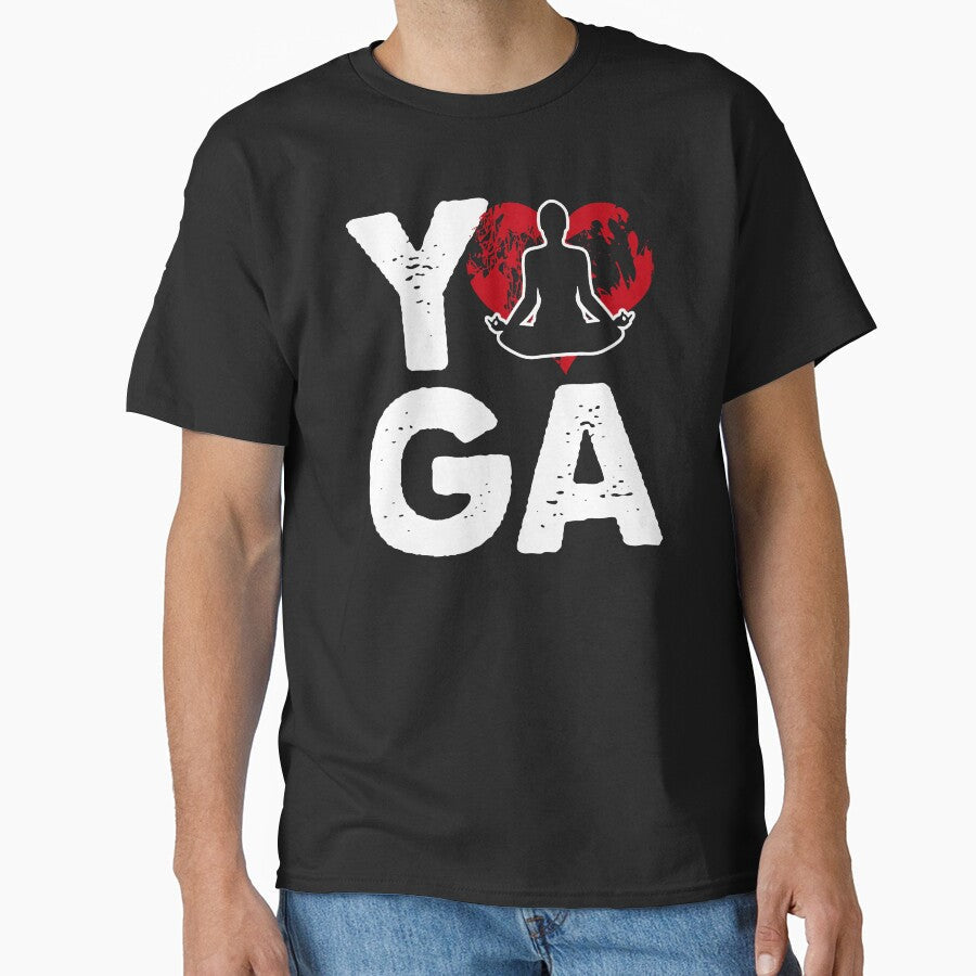 I Love Yoga by UnknownArtistt - Adult & Kids T-Shirts, Sweatshirts & Hoodies apparel design preview 1