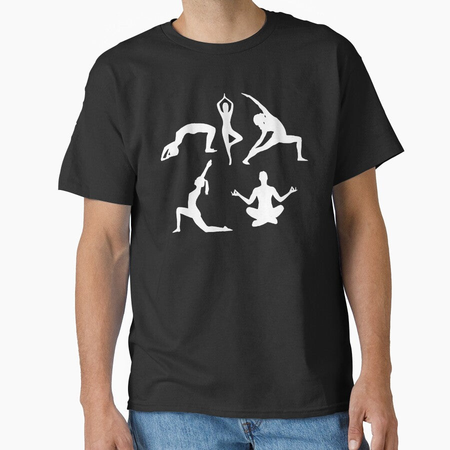 Yoga Pose Compilation by TitanRN - Adult & Kids T-Shirts, Sweatshirts & Hoodies apparel design preview 1