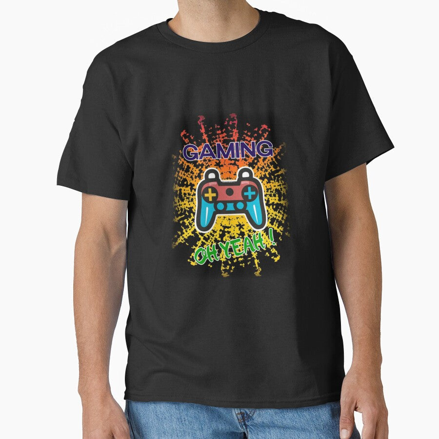GAMING OH YEAH! by TeeTeknology - Adult & Kids T-Shirts, Sweatshirts & Hoodies apparel design preview 1