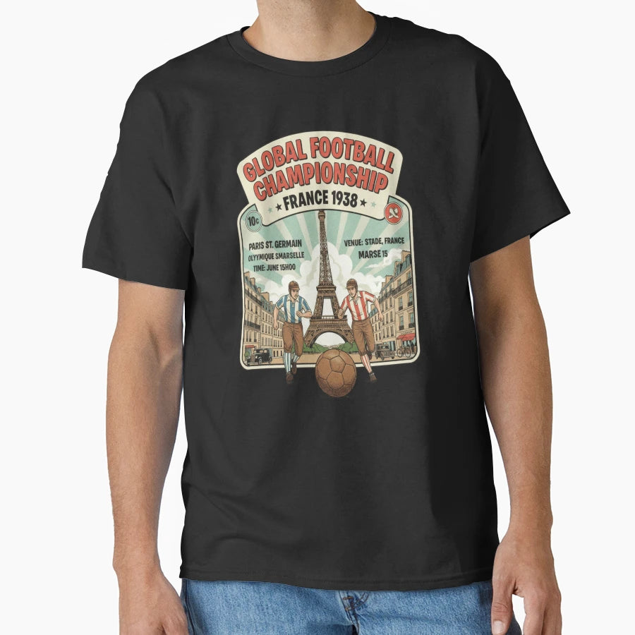 Global Football Championship France T-Shirt - Novelty Apparel Men Women - T-Shirt, Sweatshirt, Hoodie