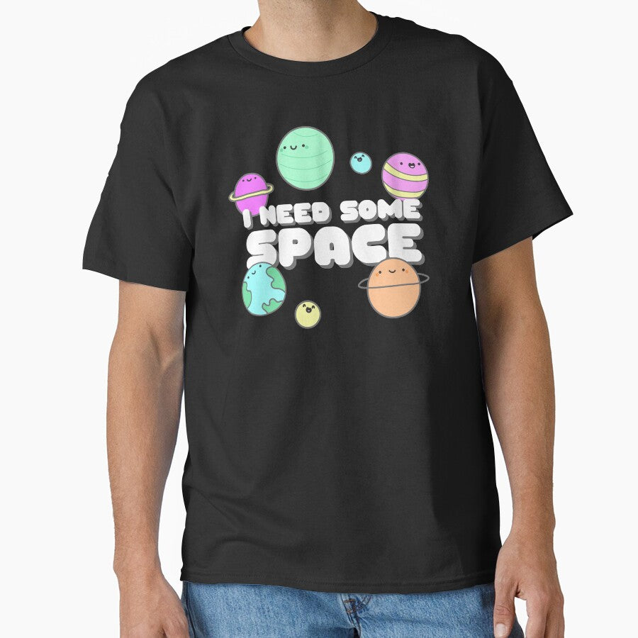 Kawaii: I Need Some Space by AutonomousN - Adult & Kids T-Shirts, Sweatshirts & Hoodies apparel design preview 1