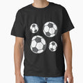 Soccer Balls Set 4 T-Shirt - Unique Graphic Men Women - T-Shirt, Sweatshirt, Hoodie