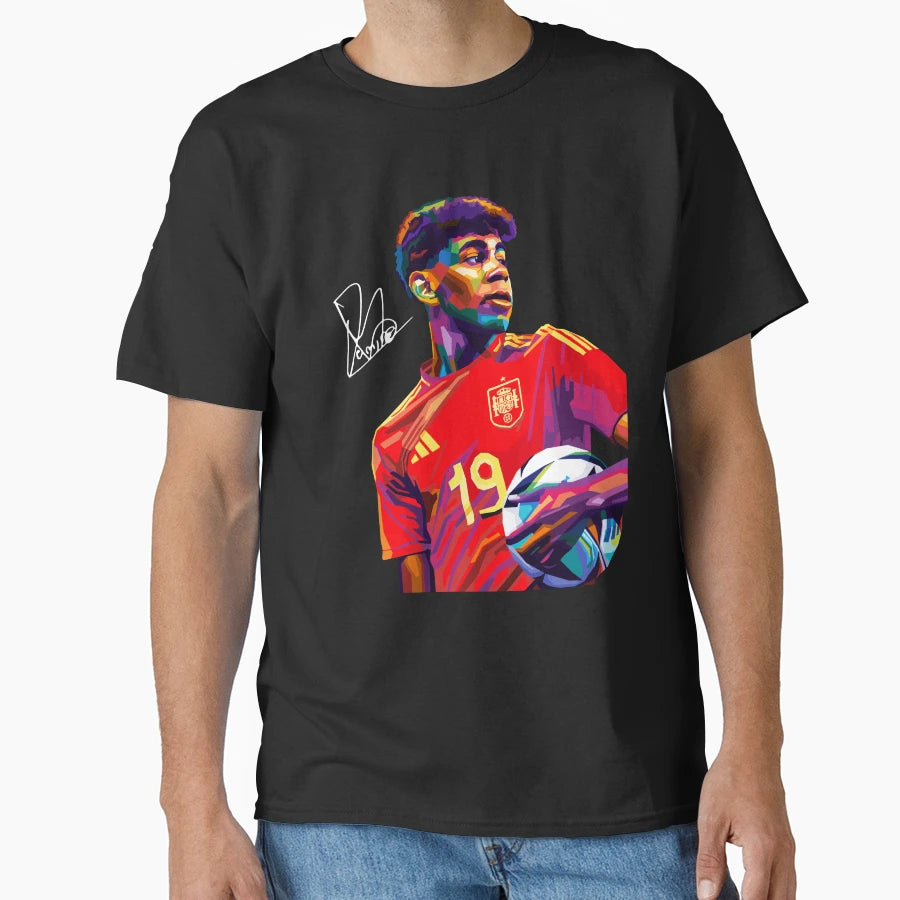Lamine Yamal Wpap Art T-Shirt - Aesthetic Graphic Unisex - T-Shirt, Sweatshirt, Hoodie