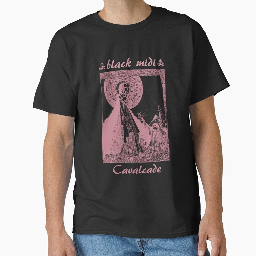 Black Midi Cavalcade by DrianJayaArts - Adult & Kids T-Shirts, Sweatshirts & Hoodies apparel design preview 1
