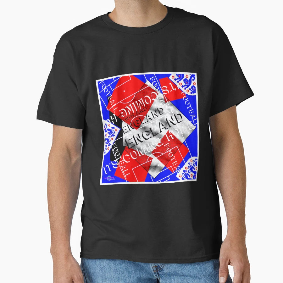England Football Wc Pop T-Shirt - Novelty Apparel for Adults - T-Shirt, Sweatshirt, Hoodie