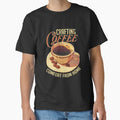 Funny Drink Coffee Drinker Lover Crafting From Home - Adult & Kids T-Shirts, Sweatshirts & Hoodies apparel design preview 1