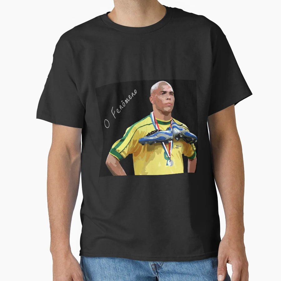 Ronaldo Il Fenomeno T-Shirt - Aesthetic Graphic Men Women - T-Shirt, Sweatshirt, Hoodie