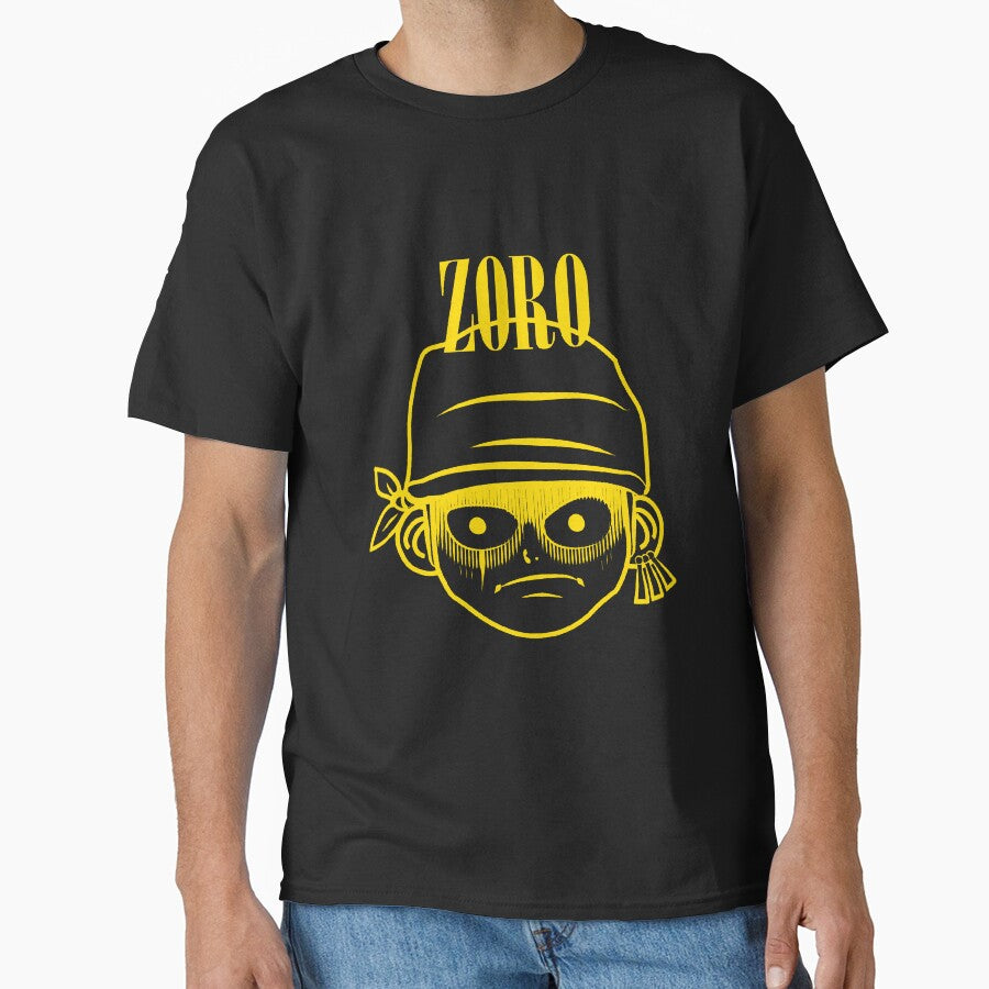 Zoro grunge by sambuko - Adult & Kids T-Shirts, Sweatshirts & Hoodies apparel design preview 1