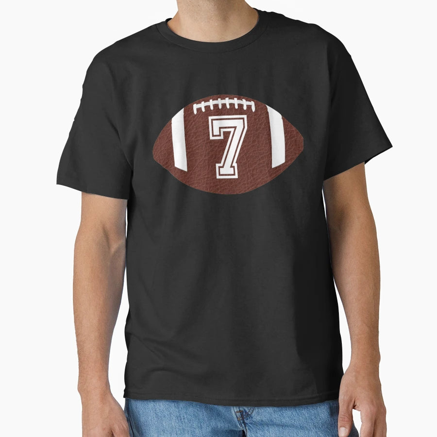 American Football Jersey No 7 T-Shirt - Streetwear Style for Adults - T-Shirt, Sweatshirt, Hoodie
