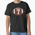 American Football Jersey No 7 T-Shirt - Streetwear Style for Adults - T-Shirt, Sweatshirt, Hoodie