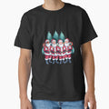 Black Santa Holiday Art Watercolor Christmas - Adult & Kids T-Shirts, Sweatshirts & Hoodies apparel design preview 1