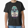 Alien Scifi Vintage Style, Humor by CreationP - Adult & Kids T-Shirts, Sweatshirts & Hoodies apparel design preview 1