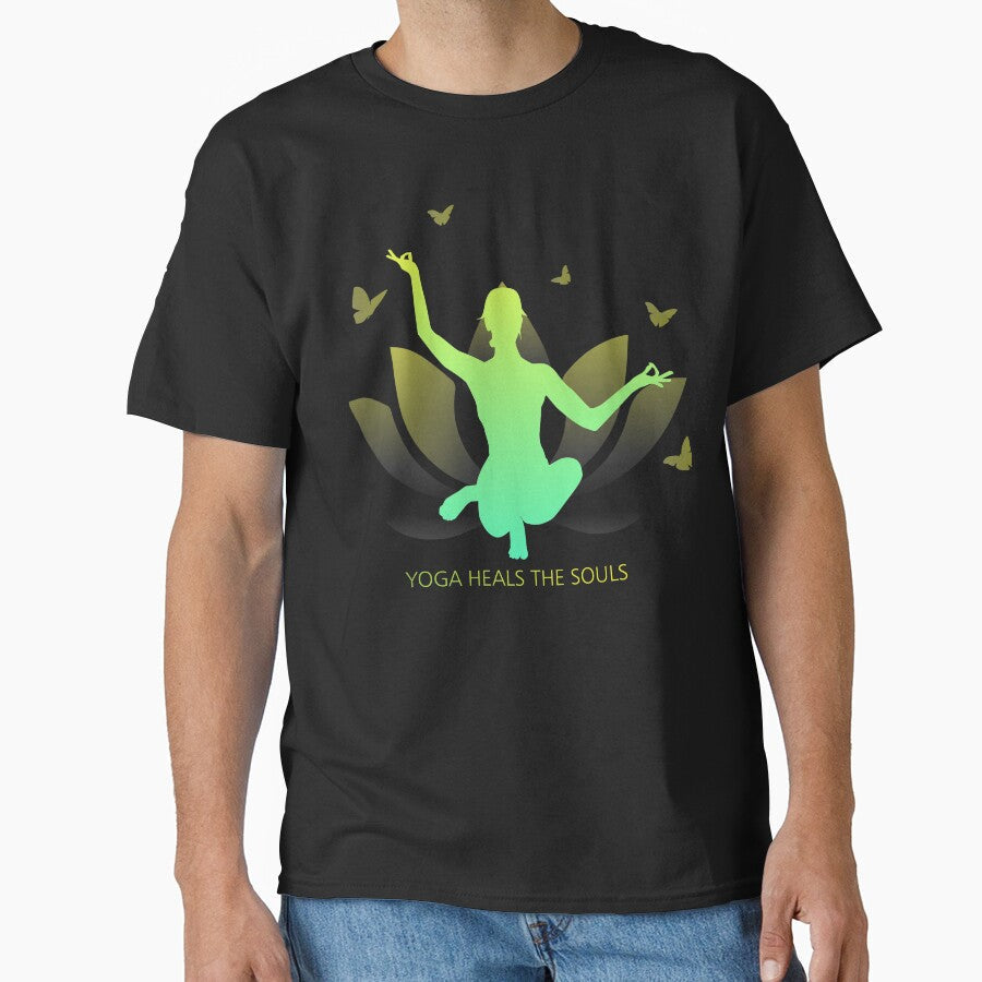 Yoga Heal the Soul by ImasStore - Adult & Kids T-Shirts, Sweatshirts & Hoodies apparel design preview 1