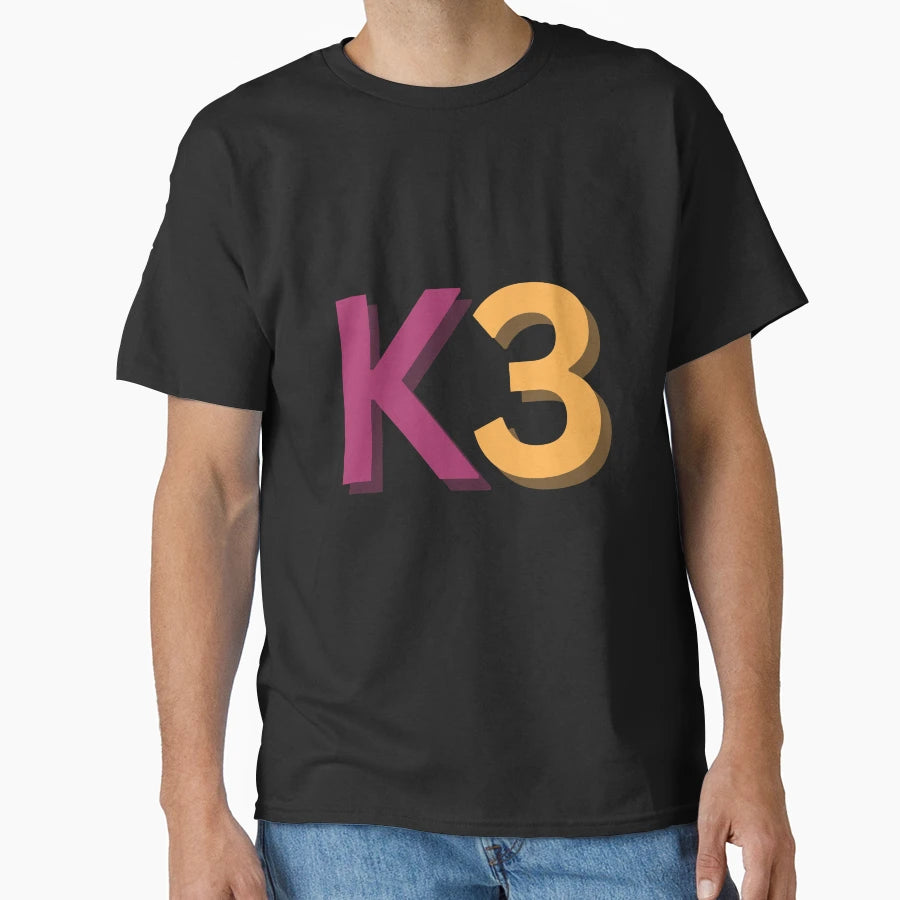 K3 Originals Logo T-Shirt - Fun Novelty Design Unisex - T-Shirt, Sweatshirt, Hoodie
