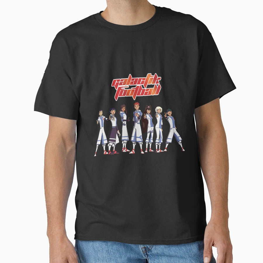 Galactic Football T-Shirt - Minimalist Print Men Women - T-Shirt, Sweatshirt, Hoodie