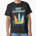 SURF EVERYDAY by MJ96-PRO - Adult & Kids T-Shirts, Sweatshirts & Hoodies apparel design preview 1