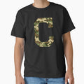 Woodland Camo C T-Shirt - Novelty Apparel for Adults - T-Shirt, Sweatshirt, Hoodie
