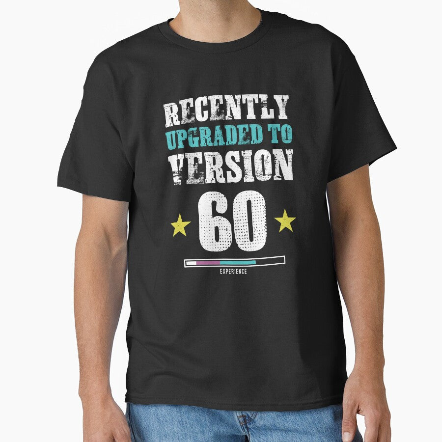 Funny Version 60.0 Gift graphic For Geek 60th Party - Adult & Kids T-Shirts, Sweatshirts & Hoodies apparel design preview 1