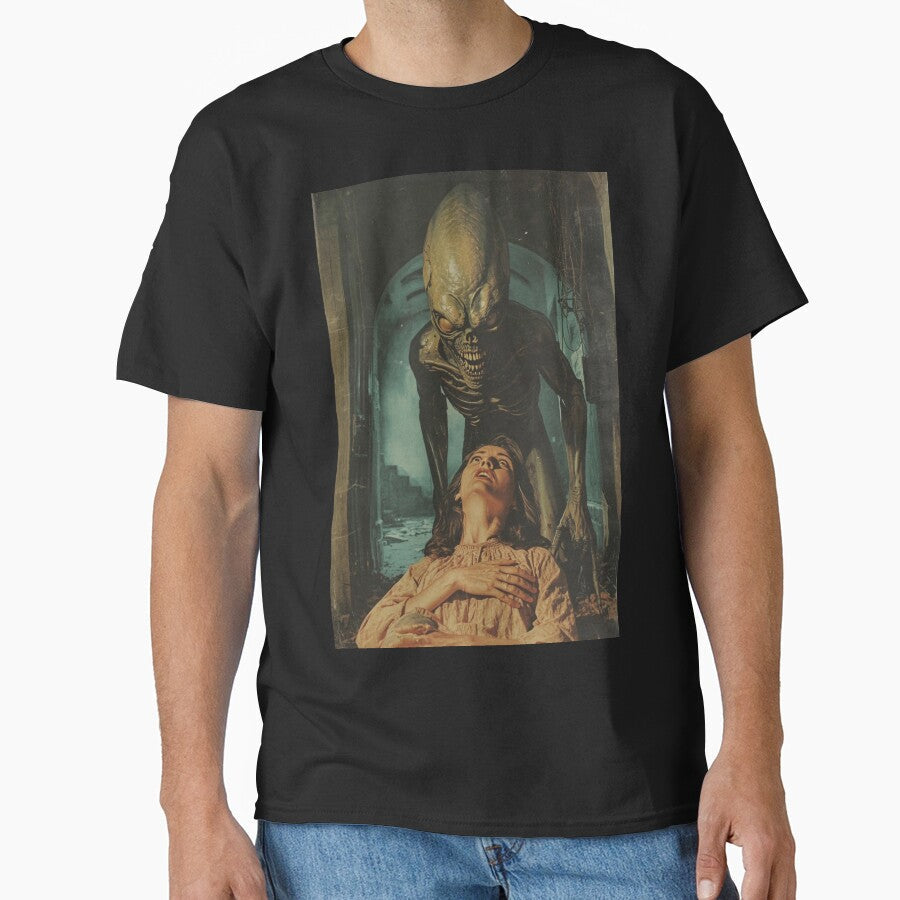 Alien Abduction #4 by Sangeros - Adult & Kids T-Shirts, Sweatshirts & Hoodies apparel design preview 1