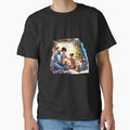 African American Christmas Artwork Festive Holiday - Adult & Kids T-Shirts, Sweatshirts & Hoodies apparel design preview 1