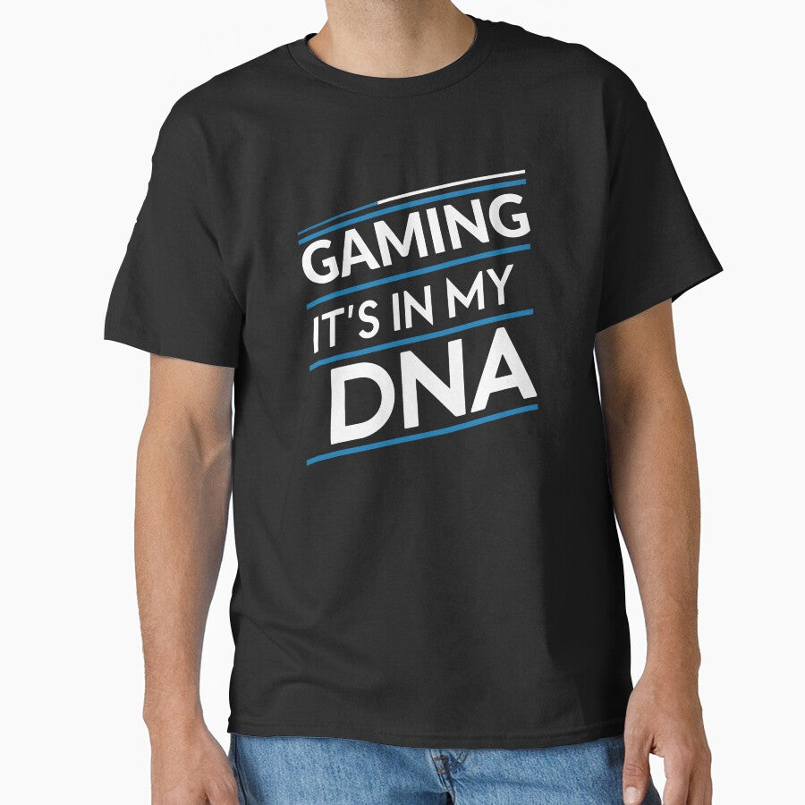 Gaming its in my dna by greenbluearts - Adult & Kids T-Shirts, Sweatshirts & Hoodies apparel design preview 1