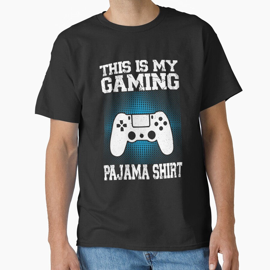 This Is My gaming Pajama Funny Video Game Gamer by - Adult & Kids T-Shirts, Sweatshirts & Hoodies apparel design preview 1