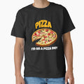 Funny Pizza Lover Humorous Design I'm On A Diet by - Adult & Kids T-Shirts, Sweatshirts & Hoodies apparel design preview 1