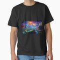 Fantasy Landscape Double Sunrise Valley by - Adult & Kids T-Shirts, Sweatshirts & Hoodies apparel design preview 1