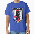 Japan Soccer Flag Team Support Gift T-Shirt - Fun Novelty Design Men Women - T-Shirt, Sweatshirt, Hoodie
