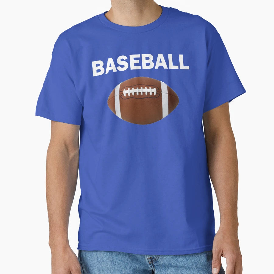 Baseball Football T-Shirt - Unique Graphic Men Women - T-Shirt, Sweatshirt, Hoodie