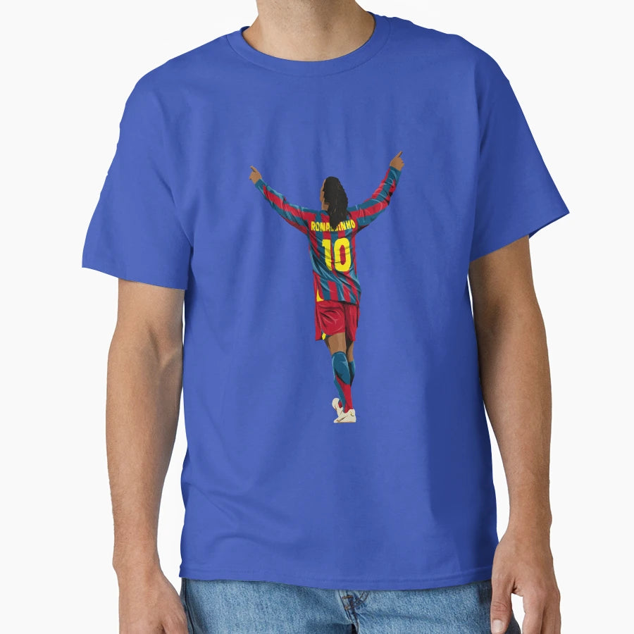 Ronaldinho T-Shirt - Graphic Print Unisex - T-Shirt, Sweatshirt, Hoodie