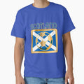 Scotland Football T-Shirt - Custom Art Print Unisex - T-Shirt, Sweatshirt, Hoodie