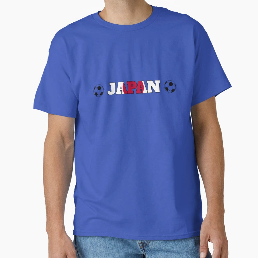 Japan Soccer Fan T-Shirt - Aesthetic Graphic Unisex - T-Shirt, Sweatshirt, Hoodie