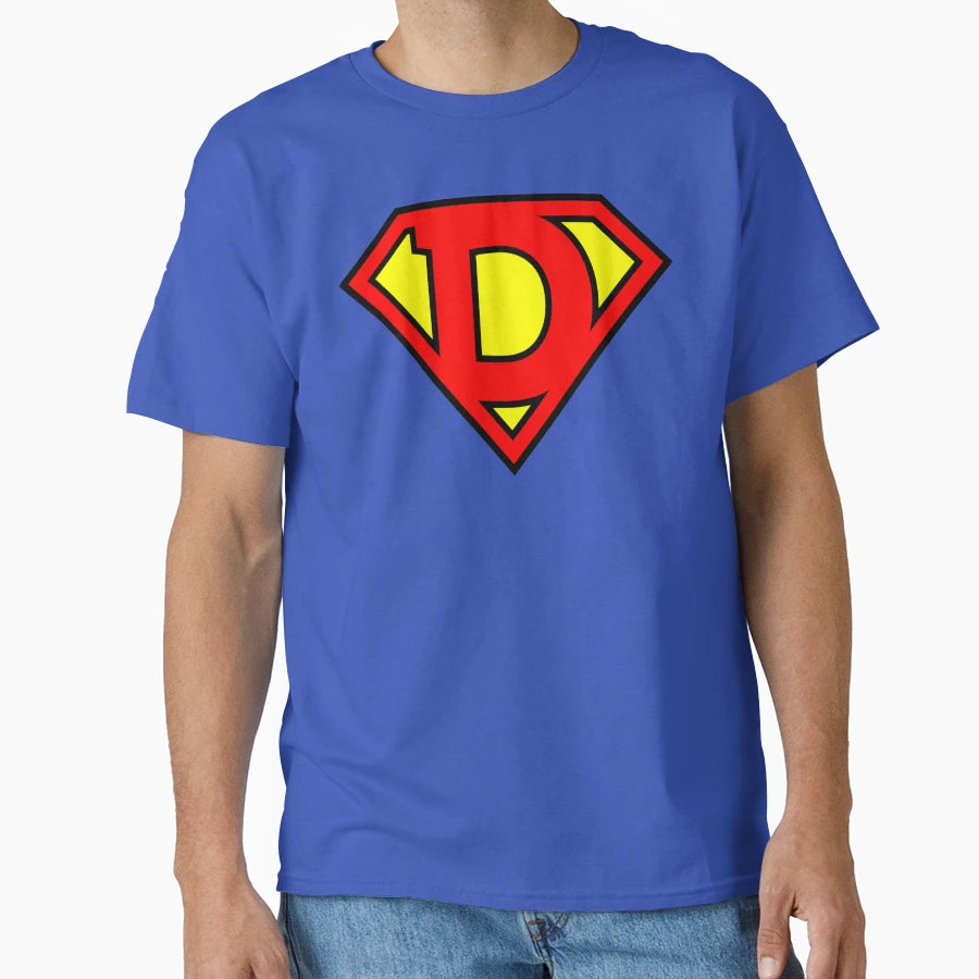 Letter D Super Letter Vol 1 T-Shirt - Novelty Apparel Men Women - T-Shirt, Sweatshirt, Hoodie