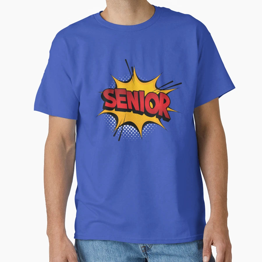 Super Hero Senior T-Shirt - Fun Novelty Design Unisex - T-Shirt, Sweatshirt, Hoodie