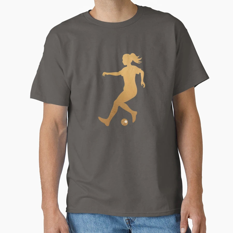 Female Soccer Player Skilfully T-Shirt - Casual Everyday Wear for Adults - T-Shirt, Sweatshirt, Hoodie