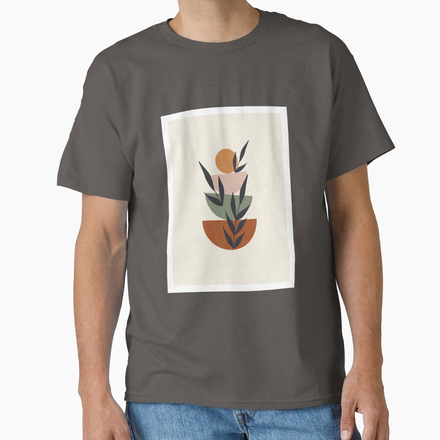 Boho Abstract Nature Modern Bohemian by mauraurus - Adult & Kids T-Shirts, Sweatshirts & Hoodies apparel design preview 1