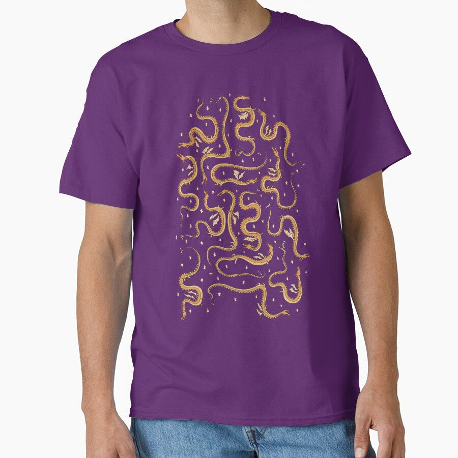 A slither of dragons by tanaudel - Adult & Kids T-Shirts, Sweatshirts & Hoodies apparel design preview 1