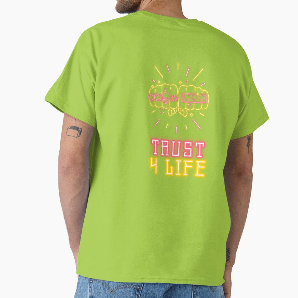 Trust for life motivation by sreckov-desig - Adult & Kids T-Shirts, Sweatshirts & Hoodies apparel design preview 1