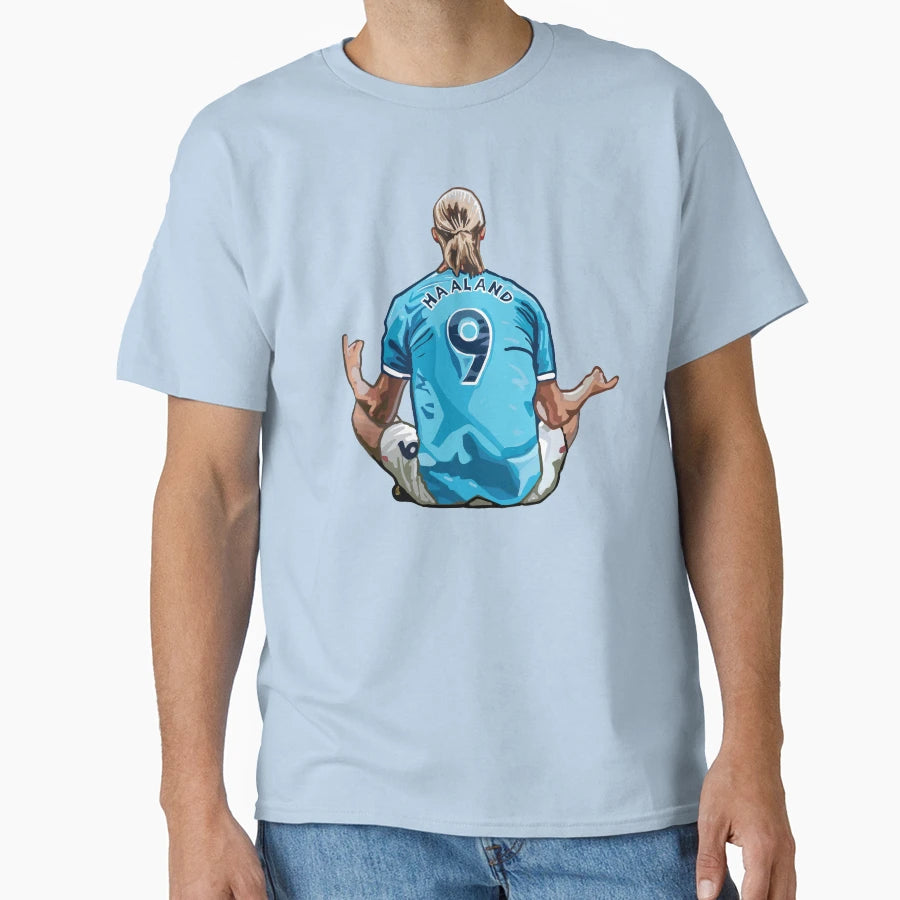 Erling Haaland Soccer Football Star T-Shirt - Trendy Graphic Men Women - T-Shirt, Sweatshirt, Hoodie
