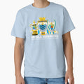 Treble Manchester City Trophies 2023 T-Shirt - Minimalist Print Unisex - T-Shirt, Sweatshirt, Hoodie