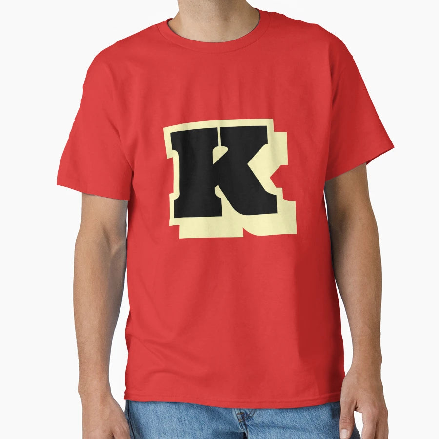 Letter K Street Art Typography T-Shirt - Fun Novelty Design Unisex - T-Shirt, Sweatshirt, Hoodie