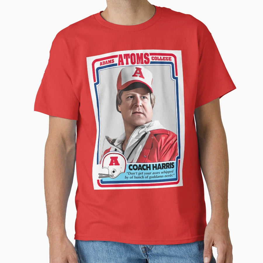 Revenge Nerds Coach Harris T-Shirt - Graphic Print Unisex - T-Shirt, Sweatshirt, Hoodie