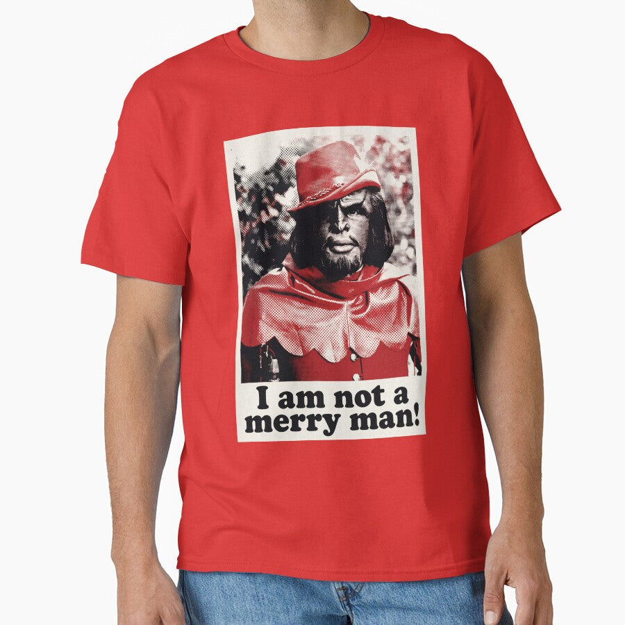 I Am Not A Merry Man! 004 by DesignByMcEvoy - Adult & Kids T-Shirts, Sweatshirts & Hoodies apparel design preview 1