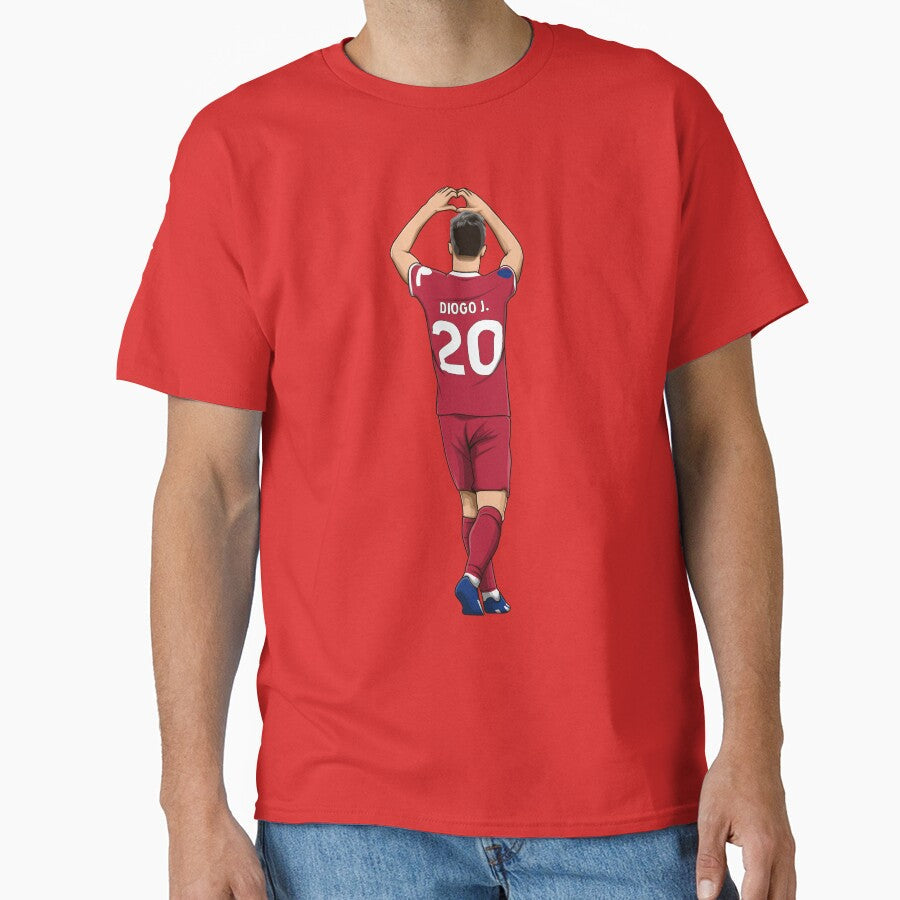 Diogo Jota by Aldduardo - Adult & Kids T-Shirts, Sweatshirts & Hoodies apparel design preview 1